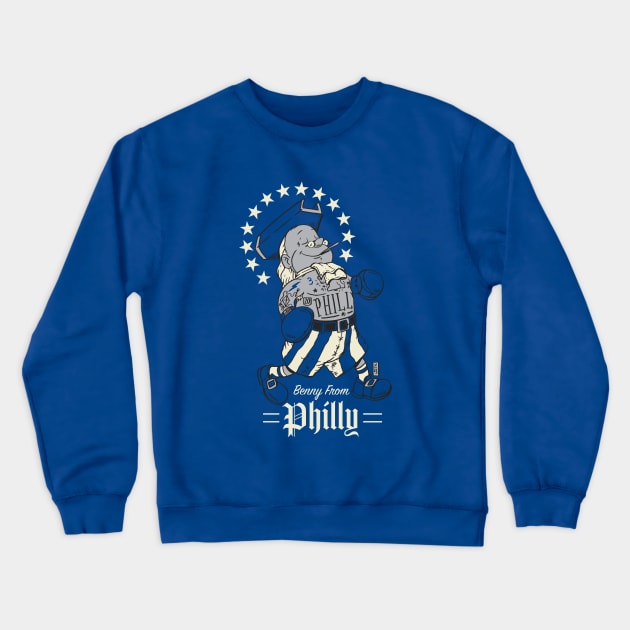 Benny From Philly Crewneck Sweatshirt by Thomcat23